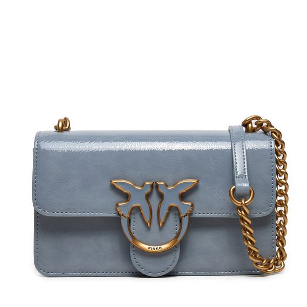 Pinko Дамска чанта Pinko Love One Mini Light Cl 103335 A1UV E57Q Син