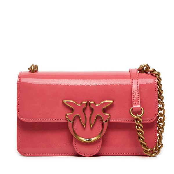 Pinko Дамска чанта Pinko Love One Mini Light Cl 103335 A1UV Розов