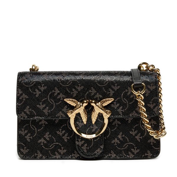 PINKO Дамска чанта PINKO Love One Mini Light Cl AI 24-25 PLTT 103335 A20D Черен