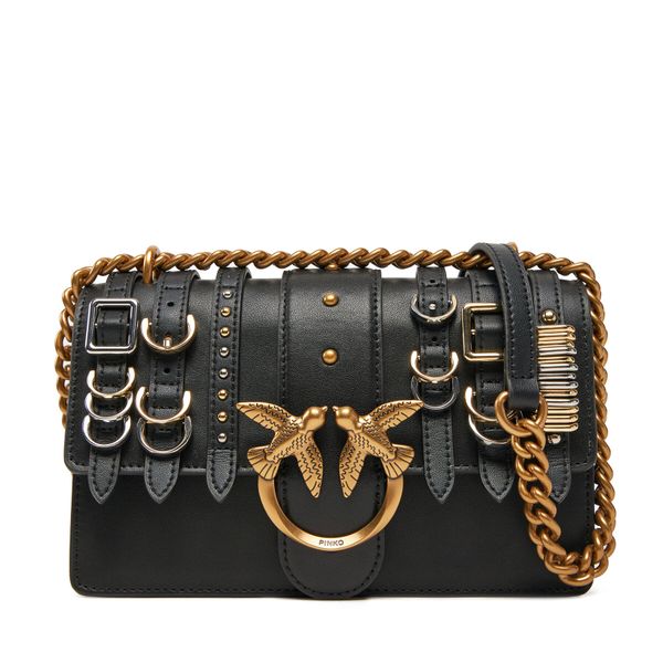 PINKO Дамска чанта PINKO Love One Mini Light Cl PE 25 PLTT 103335 A26K Черен
