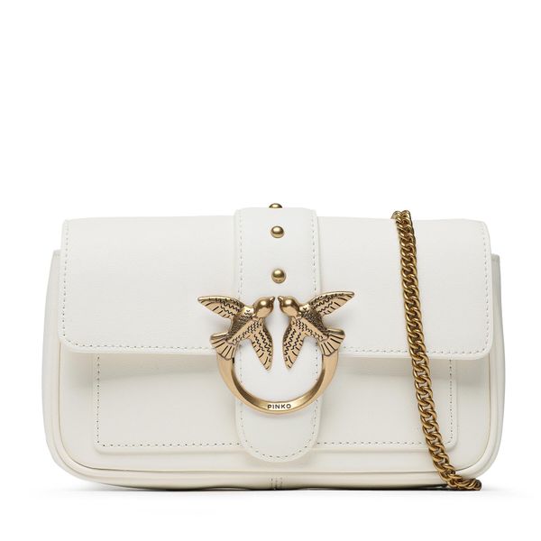 Pinko Дамска чанта Pinko Love One Pocket C PE 23 PLTT 100061 A0F1 White Z14Q