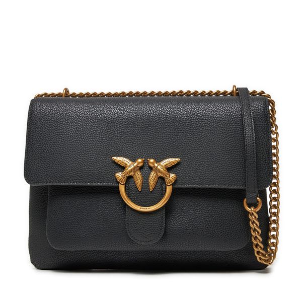 PINKO Дамска чанта PINKO Love One Soft Big AI 24-25 PLTT 104527 A29Q Черен