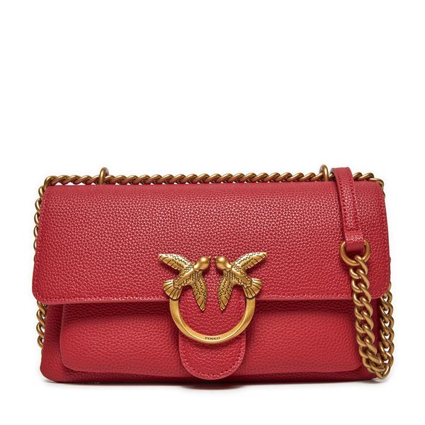 PINKO Дамска чанта PINKO Love One Soft Mini AI 24-25 PLTT 104528 A29Q Червен