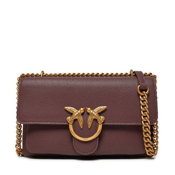 PINKO Дамска чанта PINKO Love One Soft Mini AI 24-25 PLTT 104528 A29Q Виолетов