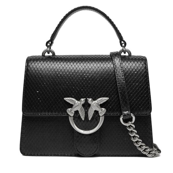 PINKO Дамска чанта PINKO Love One Top Handle Mini Light AI 24-25 PLTT 100071 A1VF Черен