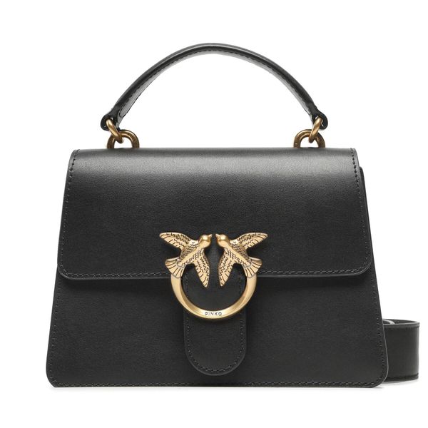 Pinko Дамска чанта Pinko Love One Top Handle Mini Light PE 23 PLTT 100071 A0F1 Black Z99Q