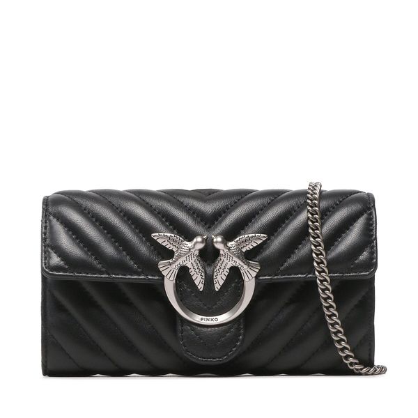 Pinko Дамска чанта Pinko Love One Wallet C PE 23 PLTT 100062 A0GK Черен