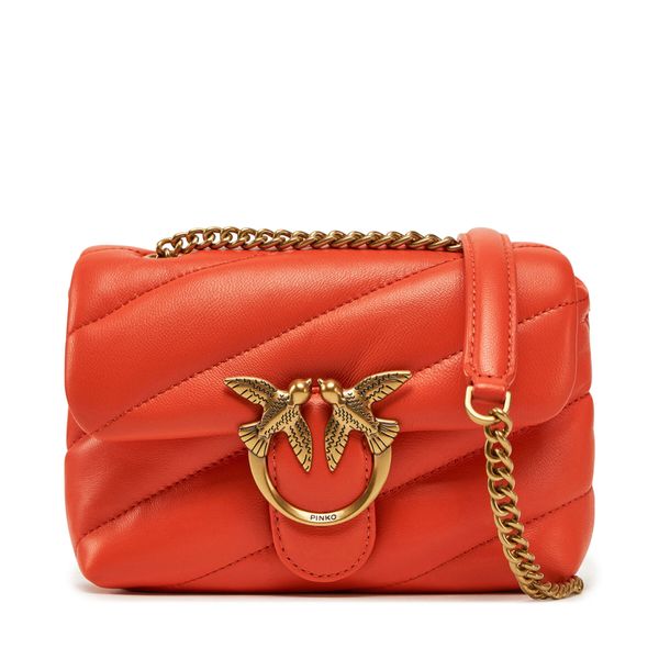 PINKO Дамска чанта PINKO Love Puff Baby Cl PE25 PLTT 100040 A0F2 Оранжев