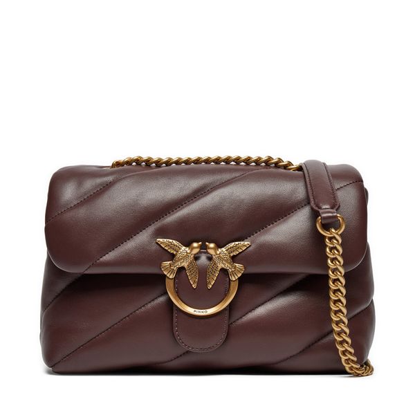 Pinko Дамска чанта Pinko Love Puff Classic 100038 A0F2 L86Q Кафяв