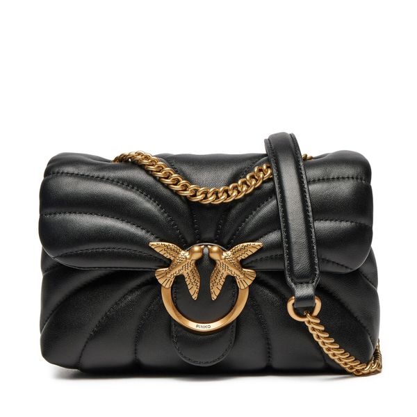 PINKO Дамска чанта PINKO Love Puff Mini Cl AI 24-25 PLTT 100039 A1EX Черен