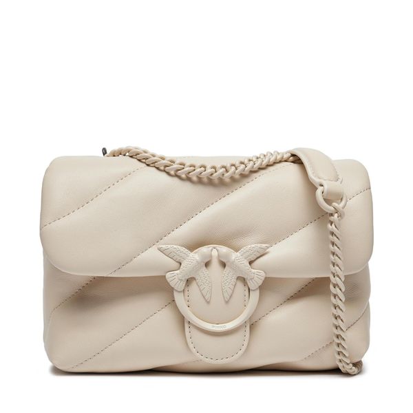 Pinko Дамска чанта Pinko Love Puff Mini Cl PE 24 PLTT 100039 A1JO White Z14B