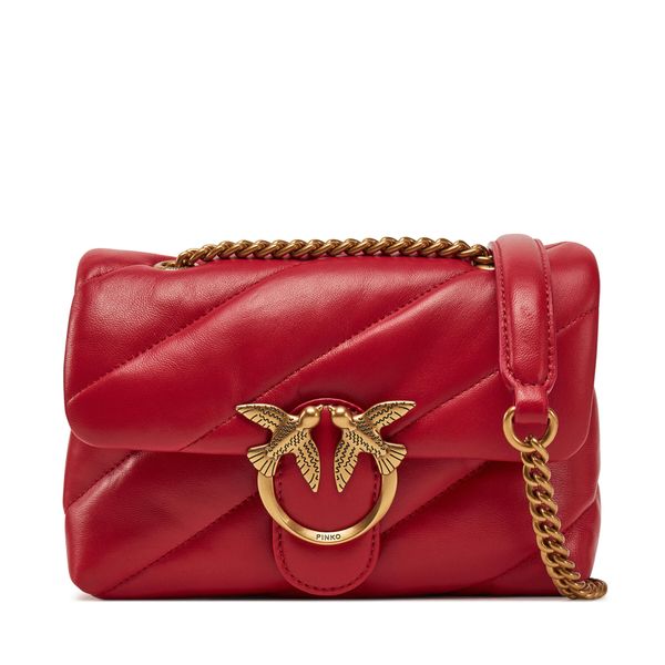 PINKO Дамска чанта PINKO Love Puff Mini Cl PE 25 PLTT 100039 A0F2 Червен