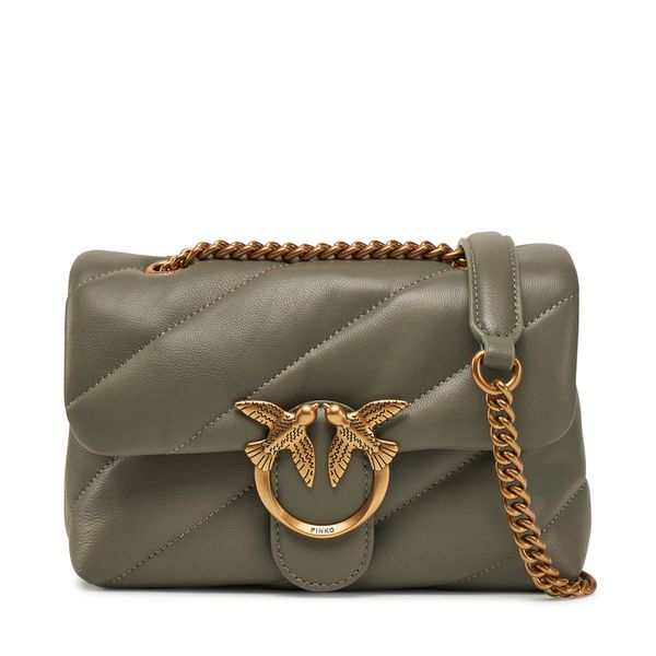 PINKO Дамска чанта PINKO Love Puff Mini Cl PE 25 PLTT 100039 A0F2 Зелен
