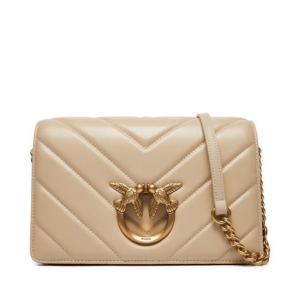 PINKO Дамска чанта Pinko Lowe Click Classic 100063 A136 Бежов