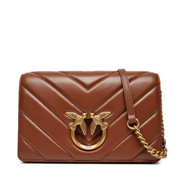 PINKO Дамска чанта Pinko Lowe Click Classic 100063 A136 Кафяв