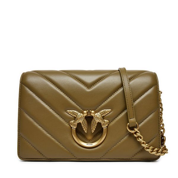 PINKO Дамска чанта PINKO Lowe Click Classic 100063 A136 Зелен