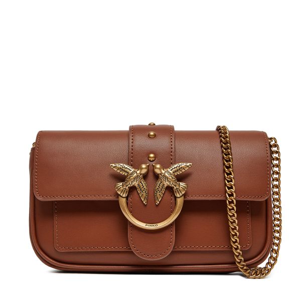 PINKO Дамска чанта Pinko Lowe One Pasket 100061 A0F1 Кафяв