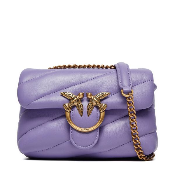 PINKO Дамска чанта Pinko Lowe Puff Baby 100040 A0F2 Виолетов
