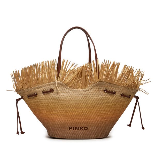 Pinko Дамска чанта Pinko Pagoda Extra Shopper . PE 24 PLTT 102911 A1R6 Бежов
