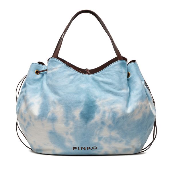 Pinko Дамска чанта Pinko Pagoda Extra Shopper PE 24 PLTT 102911 A1MB Blue F1N