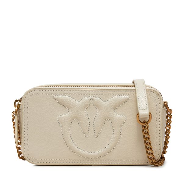 Pinko Дамска чанта Pinko Pelle Bottalata 103799 Бял