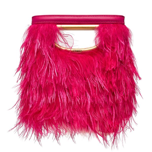 Pinko Дамска чанта Pinko Square Mini . PE 24 PLTT 102772 A1KI Pink Pinko N17Q