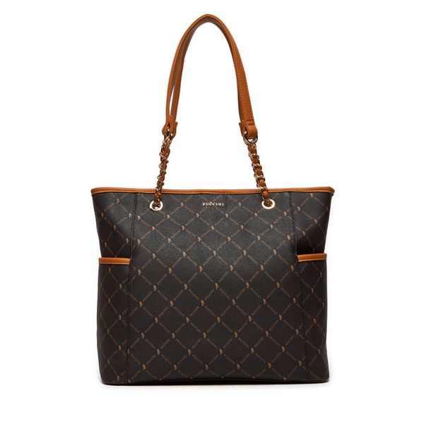 Puccini Дамска чанта Puccini BLXP0023 Кафяв