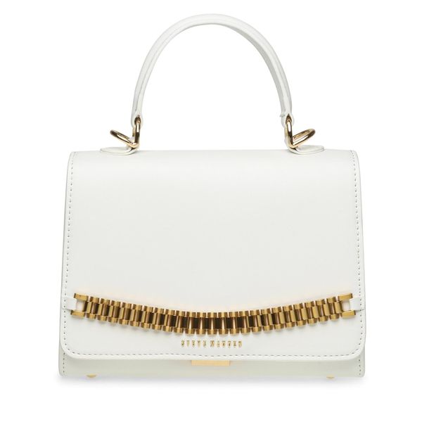 Steve Madden Дамска чанта Steve Madden Bmoment Crossbody SM13001393-02002-WHG White/Gold