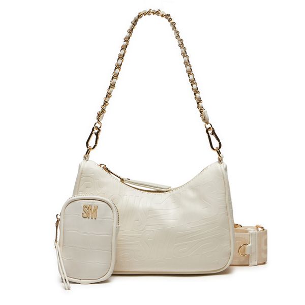 Steve Madden Дамска чанта Steve Madden Btwistie SM13001045 Бял
