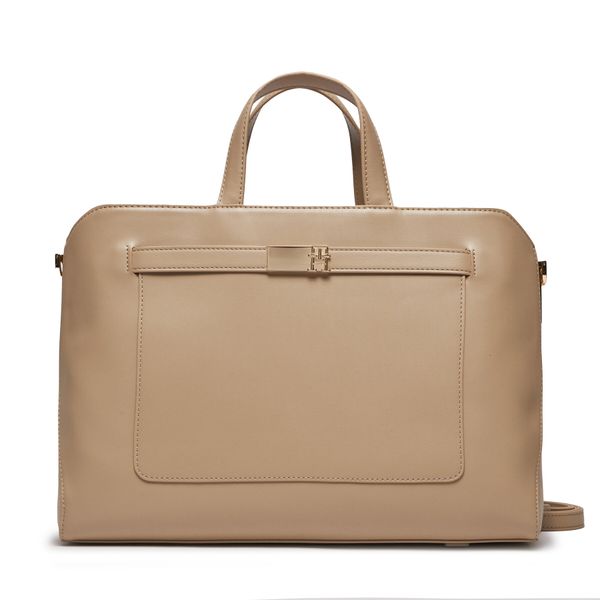 Tommy Hilfiger Дамска чанта Tommy Hilfiger AW0AW16465 Бежов