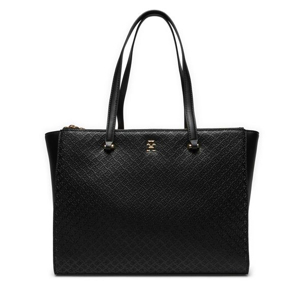 Tommy Hilfiger Дамска чанта Tommy Hilfiger AW0AW16948 Черен