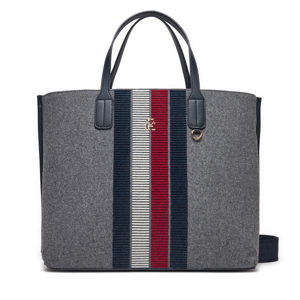Tommy Hilfiger Дамска чанта Tommy Hilfiger AW0AW17034 Сив