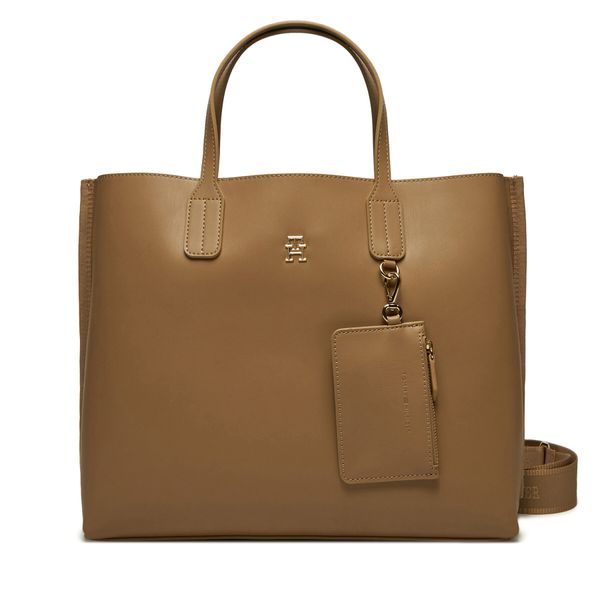 Tommy Hilfiger Дамска чанта Tommy Hilfiger AW0AW17335 Бежов