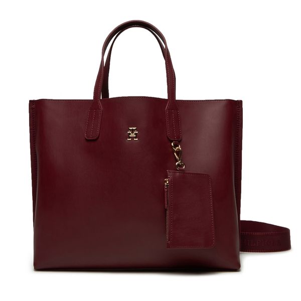 Tommy Hilfiger Дамска чанта Tommy Hilfiger AW0AW17335 Бордо