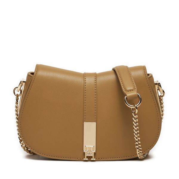 Tommy Hilfiger Дамска чанта Tommy Hilfiger Heritage Crossover Chain AW0AW16287 Кафяв