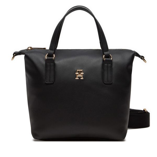 Tommy Hilfiger Дамска чанта Tommy Hilfiger Poppy AW0AW17015 Черен