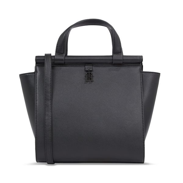 Tommy Hilfiger Дамска чанта Tommy Hilfiger Th Feminine Small Tote AW0AW15250 Black BDS