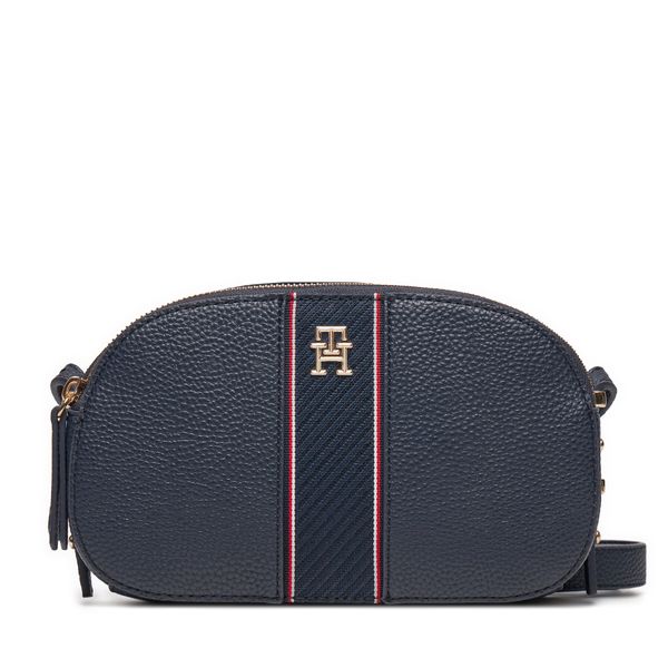 Tommy Hilfiger Дамска чанта Tommy Hilfiger Th Legacy Camera Bag AW0AW16898 Тъмносин
