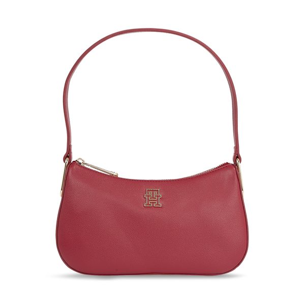 Tommy Hilfiger Дамска чанта Tommy Hilfiger Th Timeless Shoulder Bag AW0AW15239 Rouge XJS