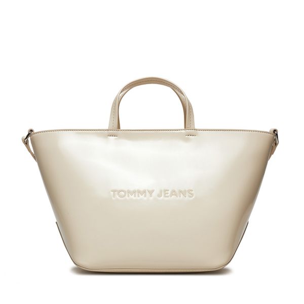 Tommy Jeans Дамска чанта Tommy Jeans Tjw Ess Must Mini Tote Seasonal AW0AW16268 Екрю