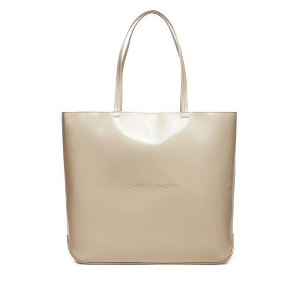 Tommy Jeans Дамска чанта Tommy Jeans Tjw Ess Must Tote Seasonal AW0AW16841 Екрю