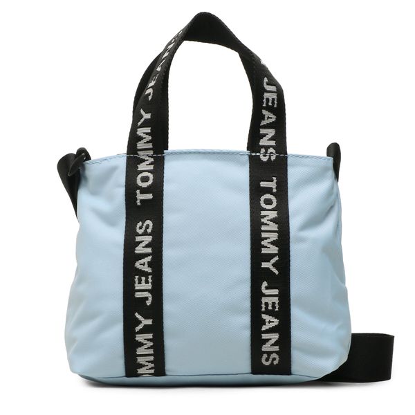 Tommy Jeans Дамска чанта Tommy Jeans Tjw Essential Mid Crossover AW0AW14951 Светлосиньо