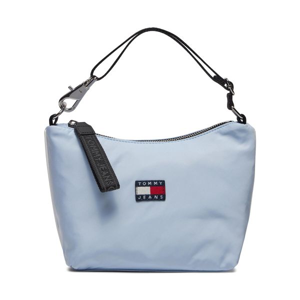 Tommy Jeans Дамска чанта Tommy Jeans Tjw Heritage Shoulder Bag AW0AW15823 Breezy Blue C1O