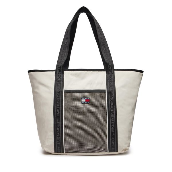 Tommy Jeans Дамска чанта Tommy Jeans Tjw Heritage Tote AW0AW15824 Newsprint ACG