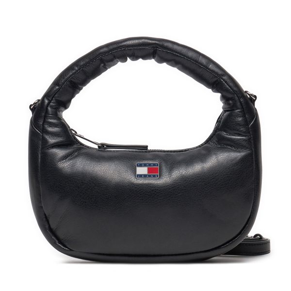 Tommy Jeans Дамска чанта Tommy Jeans Tjw Pillow Mini Hobo AW0AW16976 Черен