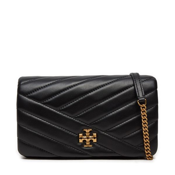 Tory Burch Дамска чанта Tory Burch Kira Chevron 156553 Черен