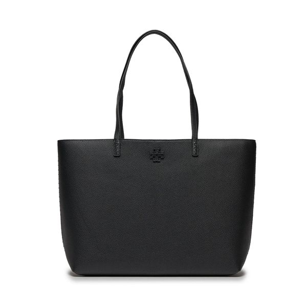 Tory Burch Дамска чанта Tory Burch Mcgraw Tote 152221 Black 001