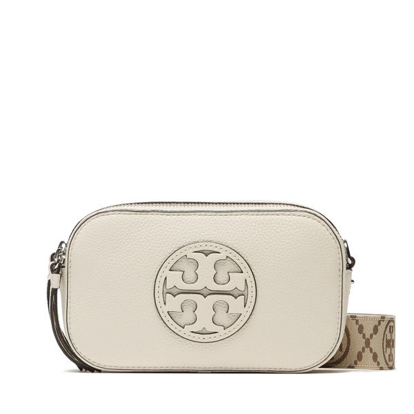 Tory Burch Дамска чанта Tory Burch Miller Mini Crossbody Bag 150153 Екрю