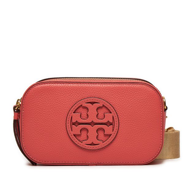 Tory Burch Дамска чанта Tory Burch Mini Miller 158488 Коралов
