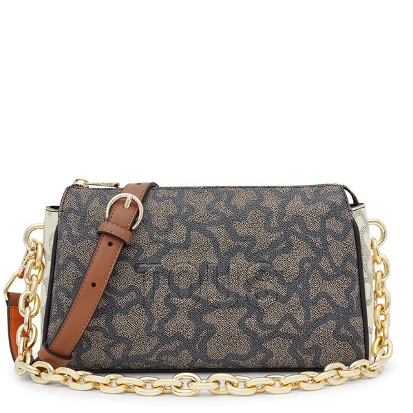TOUS Дамска чанта TOUS Bolso Hombro-Band K Icon 2002003202 Бежов